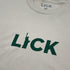 liberty logo graphic t-shirt sand/forest detail